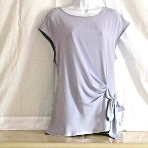Vince Camuto Top blouse asymmetric light purple size L